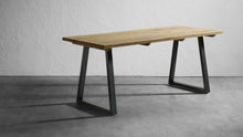 Load image into Gallery viewer, Hardwick Indoor Rectangular Commercial Dining Table with Character Oak Top - 180cm x 75cm
