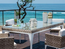 Load image into Gallery viewer, Skyline Design Brafta Sea Shell Rattan Six Seat Rectangular Garden Dining Set
