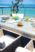 Load image into Gallery viewer, Skyline Design Brafta Sea Shell Rattan Six Seat Rectangular Garden Dining Set
