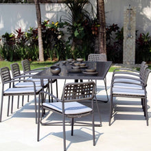 Load image into Gallery viewer, Catania Carbon Outdoor Commercial Grade Dining Chair
