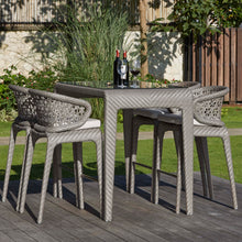 Load image into Gallery viewer, Skyline Design Journey Rattan Outdoor High Drinks Table
